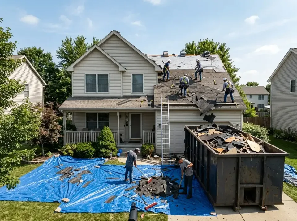 roof-replacement-debris-remova-004 — frequently asked questions, Cheapest Dumpster Rentals in Jackson, LA